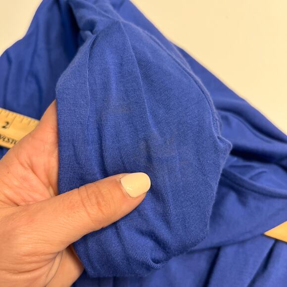 Kobi Halperin Women's Blue Sandra Twist Front Jersey Maureen Dress Size Medium - Picture 12 of 13